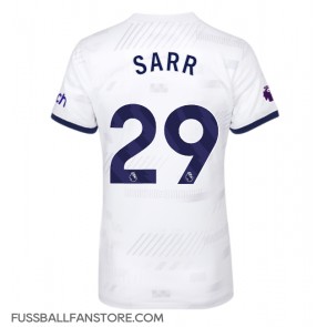 Tottenham Hotspur Pape Matar Sarr #29 Replik Heimtrikot Damen 2023-24 Kurzarm